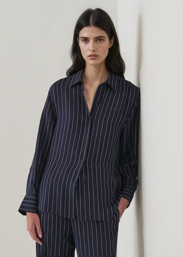 SILK BOYFRIEND SHIRT 031326