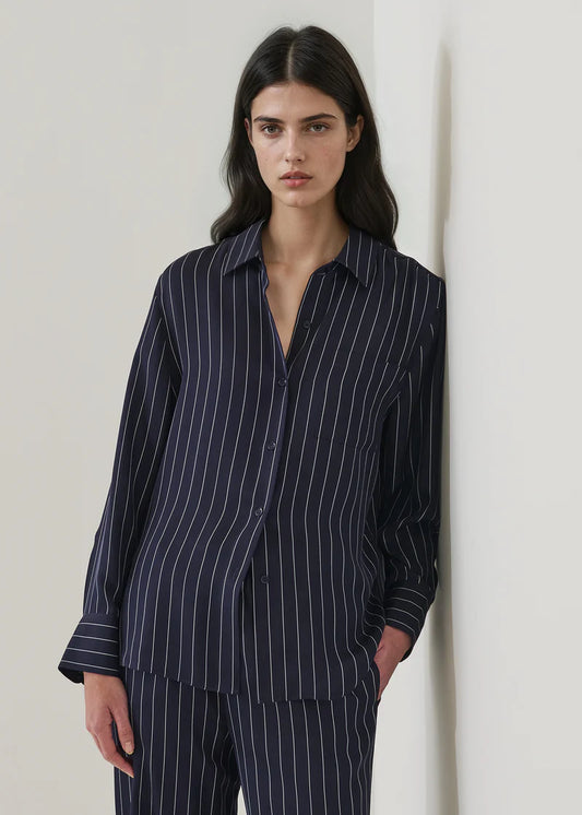 SILK BOYFRIEND SHIRT 031326