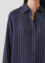 SILK BOYFRIEND SHIRT 031326