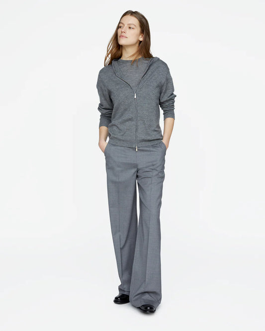 CASHMERE ZIP-UP HOODIE 031326
