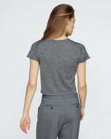 CASHMERE SHORT SLEEVE TEE 031326