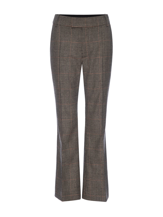CHECK ANKLE TROUSER 072024