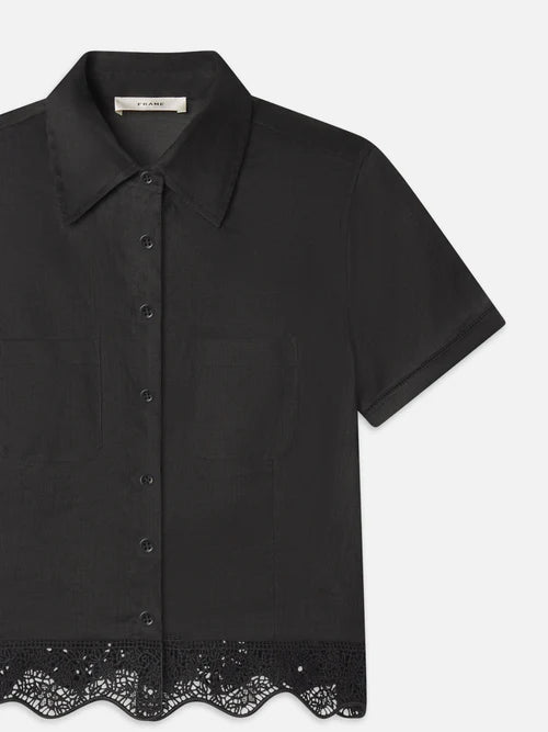EMBROIDERED SEASIDE SHIRT 03526