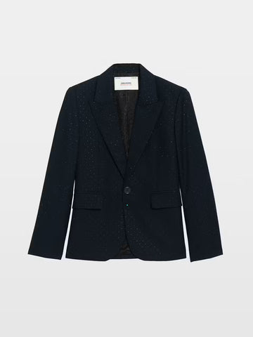 VAVY EMBELLISHED BLAZER 090426
