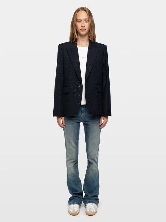 VAVY EMBELLISHED BLAZER 090426