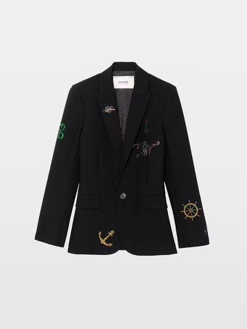 VALSE EMBELLISHED BLAZER 090426