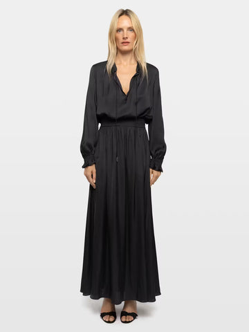 RAYADO SATIN DRESS 090426
