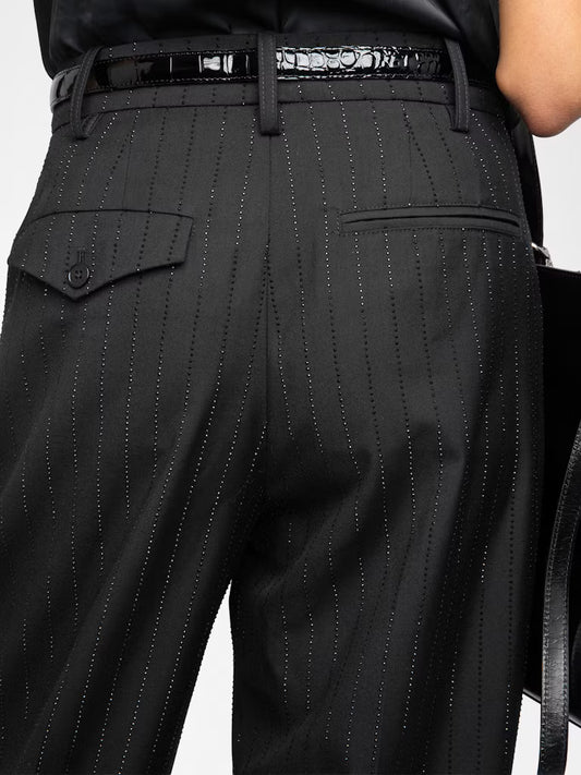 PUROS RHINESTONE TROUSER 111725