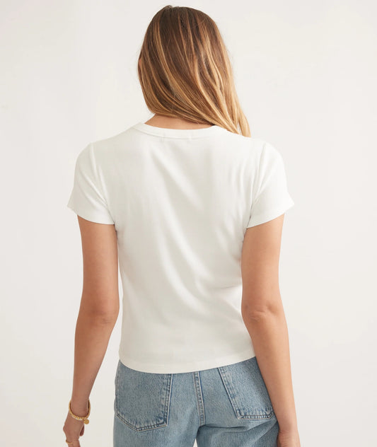 LEXI RIB CREW TEE 030426