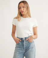 LEXI RIB CREW TEE 030426