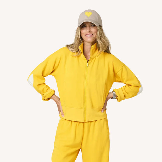 ZIP UP MOCK NECK SWEATSHIRT 021326
