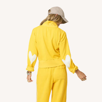 ZIP UP MOCK NECK SWEATSHIRT 021326