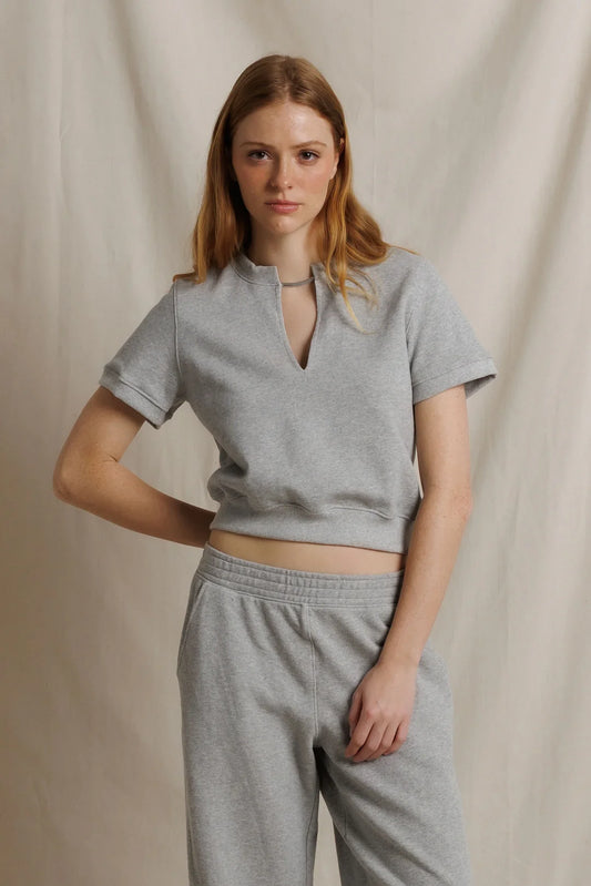 CLEO VNECK SWEATSHIRT 090826