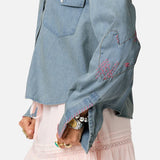 WESTERN PIA DENIM SHIRT 041526