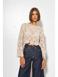 ROMIE KNIT LS TOP 032726