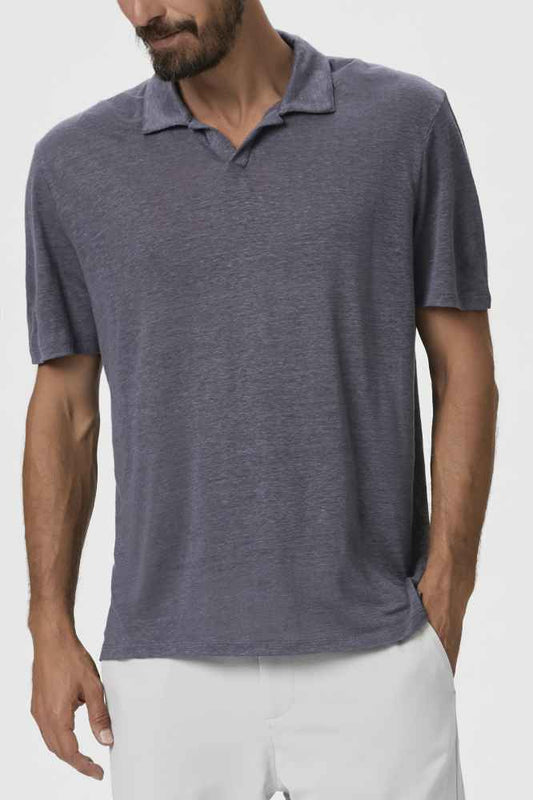 PAIGE SHELTON LINEN POLO