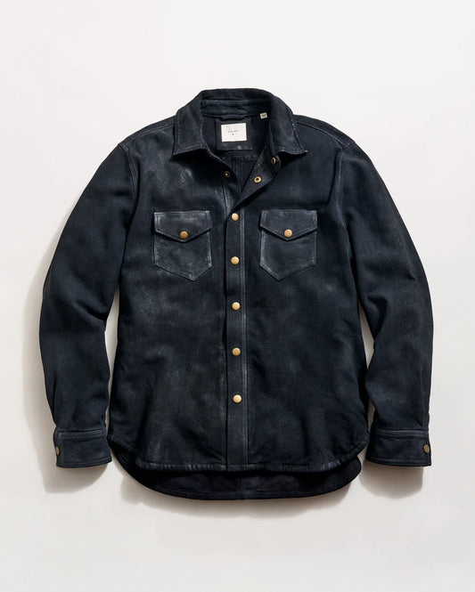 SAVOY WAXED SUEDE WORKSHIRT 111025