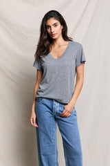HENDRIX V NECK TEE 060126