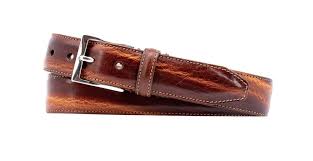 PERRY ITALIAN SADDLE LEATHER BELT 092524