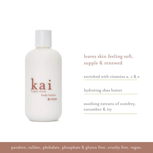 ROSE BODY LOTION 8 OZ.
