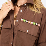 TIA COTTON VOILE SHIRT 060726