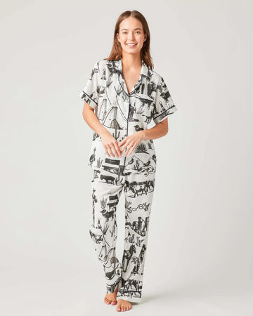 MARFA TOILE PAJAMA PANTS SET 021726
