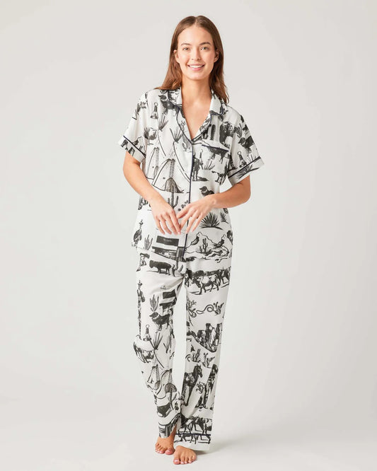 MARFA TOILE PAJAMA PANTS SET 021726