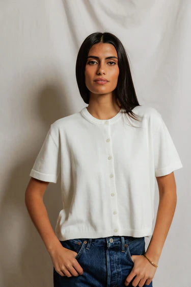MAUDE COTTON SS SWEATER 052126