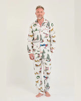 HOLIDAY TOILE MENS PAJAMA SET 111825