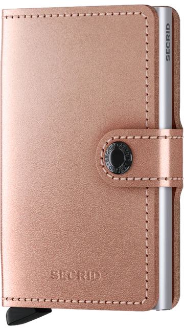 SECRID MINIWALLET METALLIC ROSE