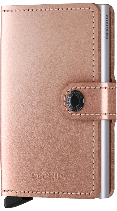 SECRID MINIWALLET METALLIC ROSE