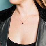 ONYX HEART OF STONE NECKLACE