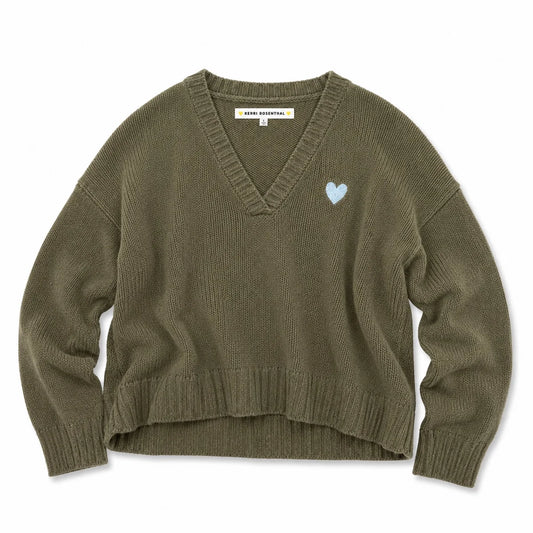 SATURDAY V NECK SWEATER 082226