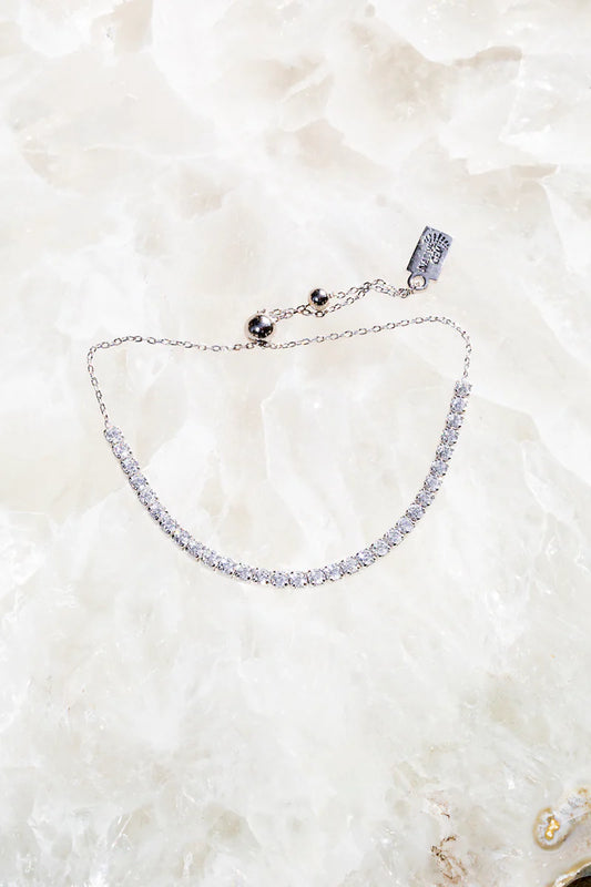 TENNIS BRACELET, SHIMMER 14K GOLD VERMEIL