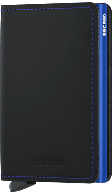 SECRID SLIMWALLET BLACK/BLUE