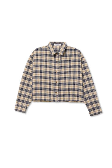 TATE PLAID BUTTON DOWN 072626