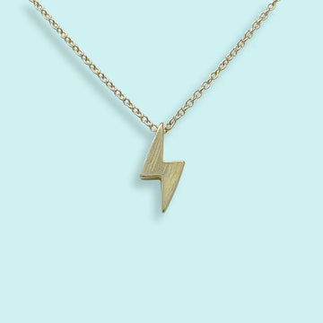 TINY LIGHTENING NECKLACE