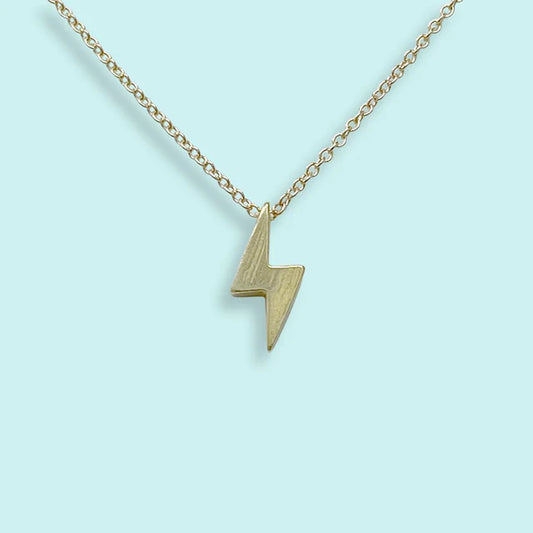 TINY LIGHTENING NECKLACE