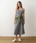 DEMI POPLIN MIDI DRESS 032626