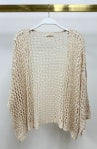 CROCHET KNIT CARDI 071626