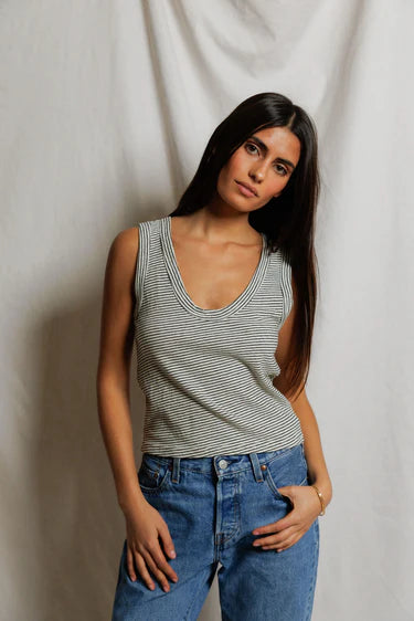 VICKY HEMP COTTON TANK 062226